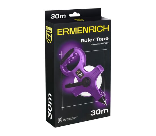 Рулетка геодезическая Ermenrich Reel SL30, фото , изображение 6