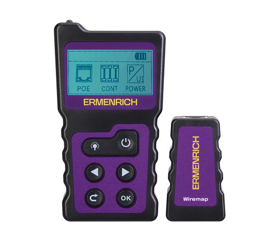 Кабельный PoE-тестер Ermenrich NetGeeks NP25 (фиолетовый), Цвет: Фиолетовый, фото , изображение 3