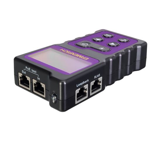 Кабельный PoE-тестер Ermenrich NetGeeks NP25 (фиолетовый), Цвет: Фиолетовый, фото , изображение 8