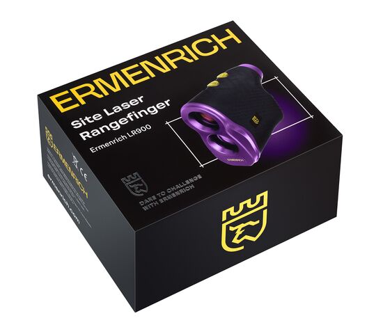 Лазерный строительный дальномер Ermenrich LR900 (фиолетовый), Цвет: Фиолетовый, фото , изображение 11