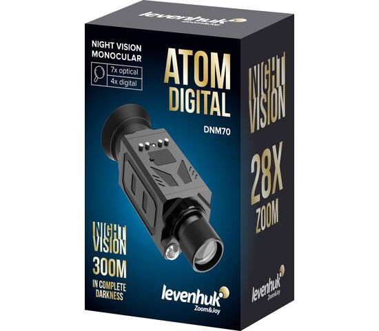 Монокуляр ночного видения Levenhuk Atom Digital DNM70, фото , изображение 9