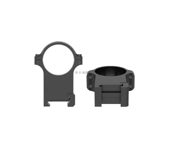 Крепление для прицелов 30mm STEEL High Weaver Rings, фото , изображение 3