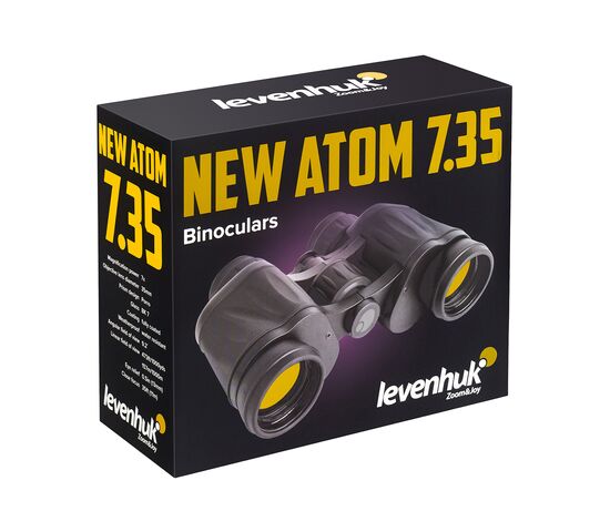Бинокль Levenhuk New Atom 7x35, фото , изображение 4