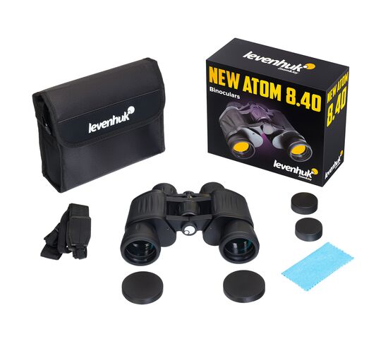 Бинокль Levenhuk New Atom 8x40, фото , изображение 13