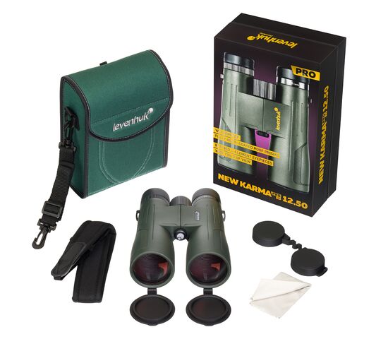 Бинокль Levenhuk New Karma PRO ED 12x50, фото , изображение 13