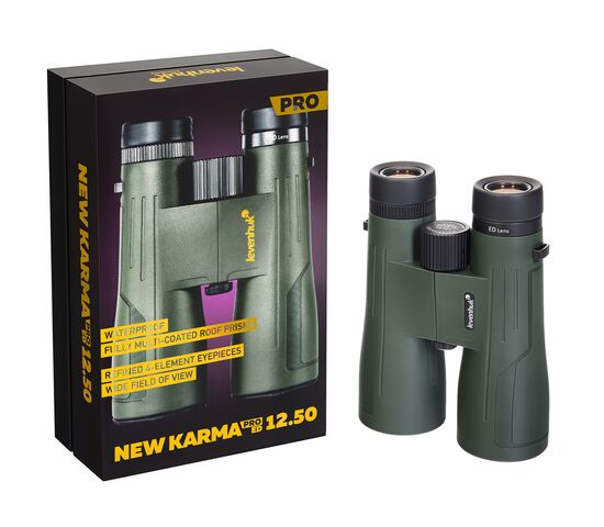 Бинокль Levenhuk New Karma PRO ED 12x50, фото , изображение 12