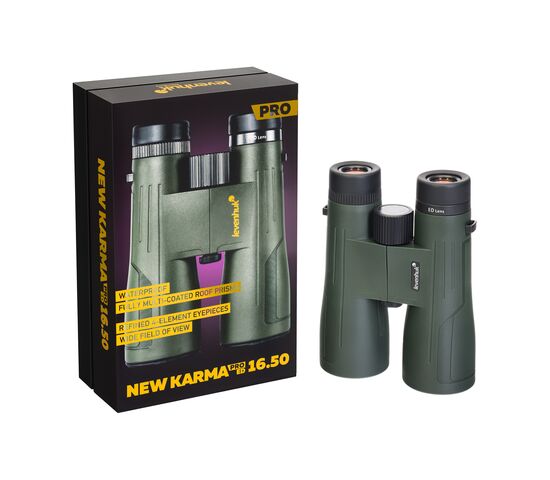 Бинокль Levenhuk New Karma PRO ED 16x50, фото , изображение 13