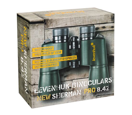 Бинокль Levenhuk New Sherman PRO 8x42, фото , изображение 11