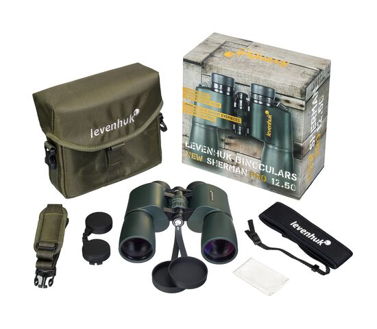 Бинокль Levenhuk New Sherman PRO 12x50, фото , изображение 13