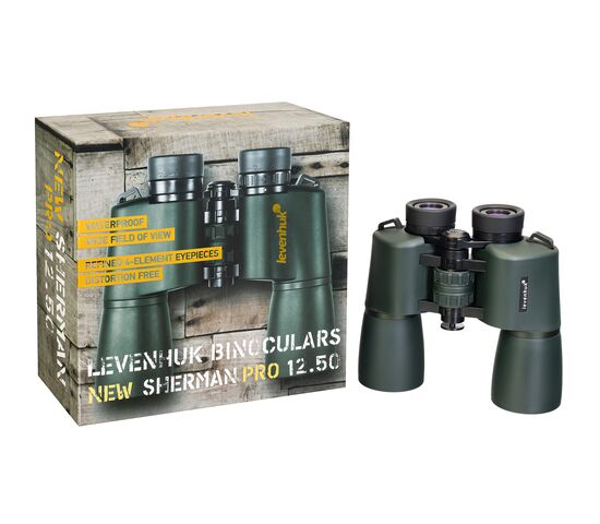 Бинокль Levenhuk New Sherman PRO 12x50, фото , изображение 12