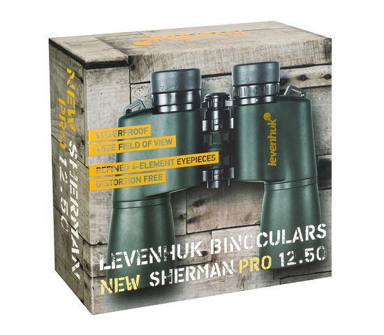Бинокль Levenhuk New Sherman PRO 12x50, фото , изображение 11