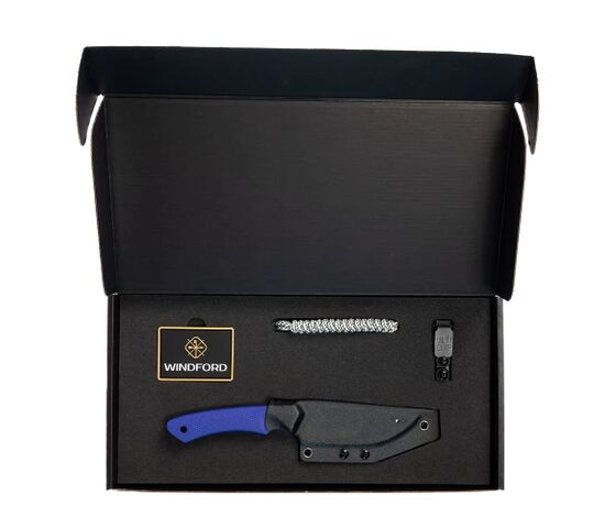 Туристический нож Windford Орион сталь N690 cryo, фиолетовый, фото , изображение 5