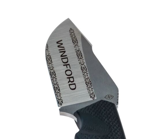 Тактический нож Windford Персей сталь N690 cryo, чёрный, фото , изображение 2