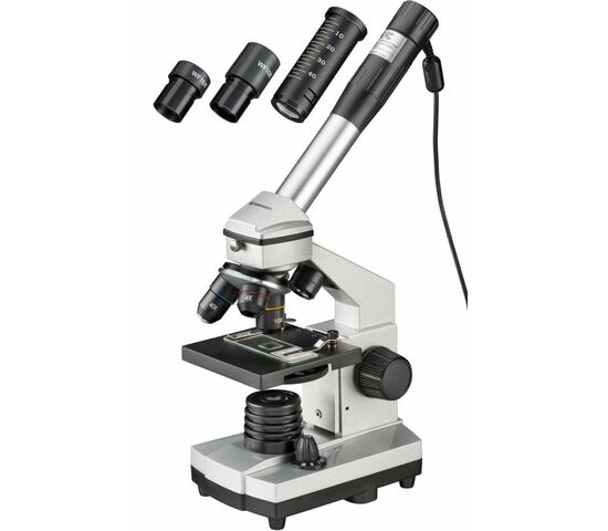 Микроскоп цифровой Bresser Junior 40x–1024x, в кейсе, фото 