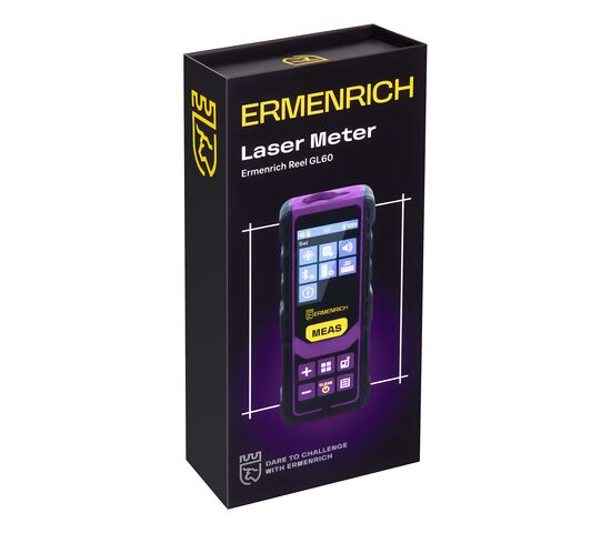 Лазерная рулетка Ermenrich Reel PRO GL60, фото , изображение 5