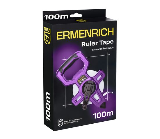 Рулетка геодезическая Ermenrich Reel SE100, фото , изображение 4
