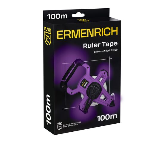 Рулетка геодезическая Ermenrich Reel SH100, фото , изображение 4