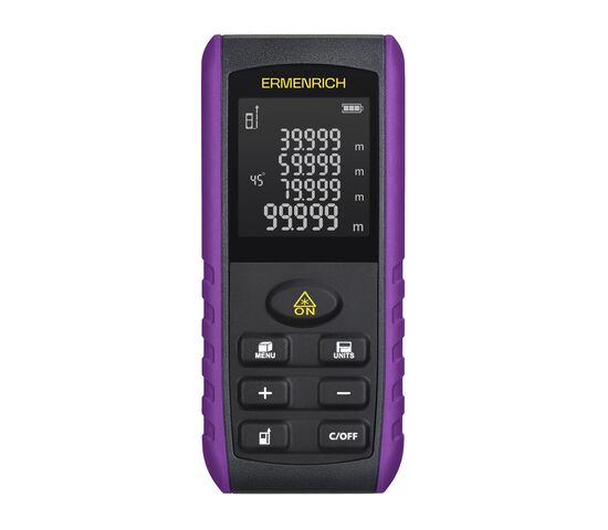 Лазерная рулетка Ermenrich Reel PRO GE80 (фиолетовый), фото , изображение 9
