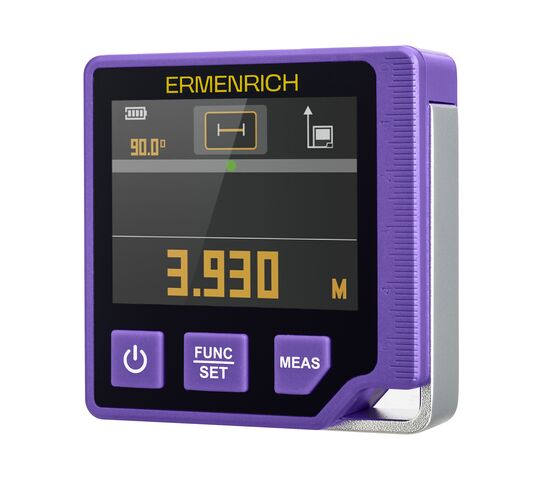 Цифровой уровень с лазерной рулеткой («3 в 1») Ermenrich Verk LQ60, фото , изображение 9