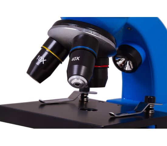 Микроскоп Bresser Junior Biolux SEL 40–1600x, синий, фото , изображение 8
