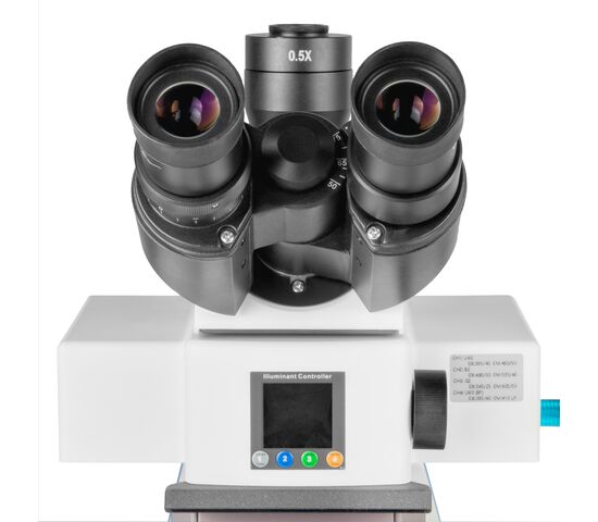 Микроскоп Микромед 3 (вариант ЛЮМ 4 Е LED) тринокулярный, фото , изображение 5