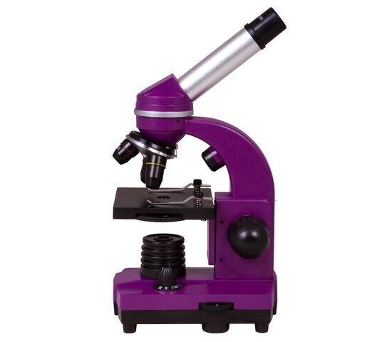 Микроскоп Bresser Junior Biolux SEL 40–1600x, фиолетовый, фото , изображение 6
