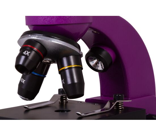 Микроскоп Bresser Junior Biolux SEL 40–1600x, фиолетовый, фото , изображение 8