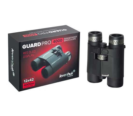 Бинокль с дальномером Levenhuk Guard PRO 4000, фото , изображение 3