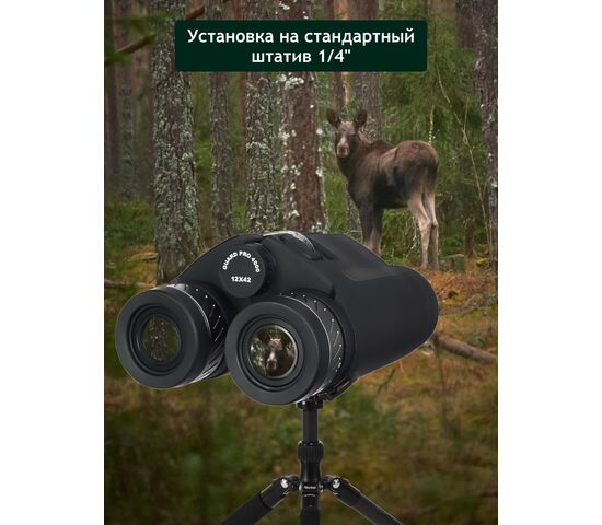 Бинокль с дальномером Levenhuk Guard PRO 4000, фото , изображение 12