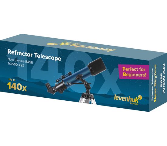 Телескоп Levenhuk New Skyline BASE 70/500 AZ2, фото , изображение 2