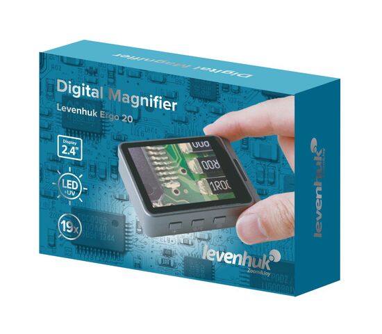 Лупа цифровая Levenhuk ERGO 20, фото , изображение 3