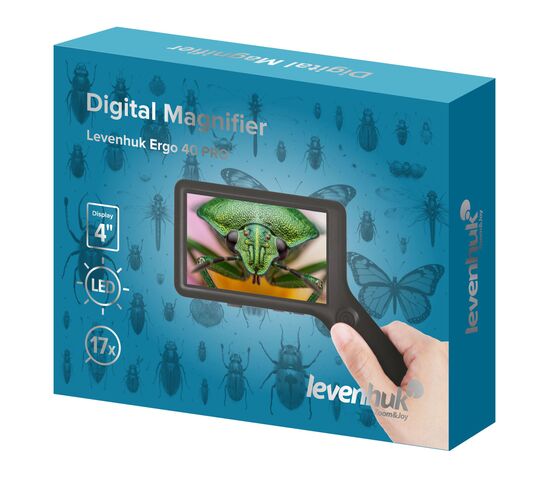 Лупа цифровая Levenhuk ERGO 40 PRO, фото , изображение 3