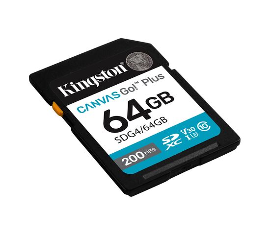 Карта памяти Canvas Go! Plus SD 64Gb, фото , изображение 2