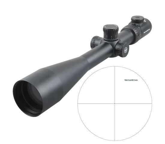 Оптический прицел Vector Optics 60мм SFP Minotaur GenII 12-60x60 DOT, фото 