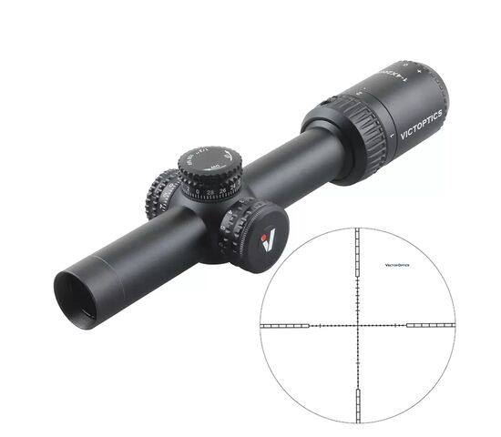 Оптический прицел Vector Optics 25,4мм SFP VictOptics X4 1-4x20IR, фото 