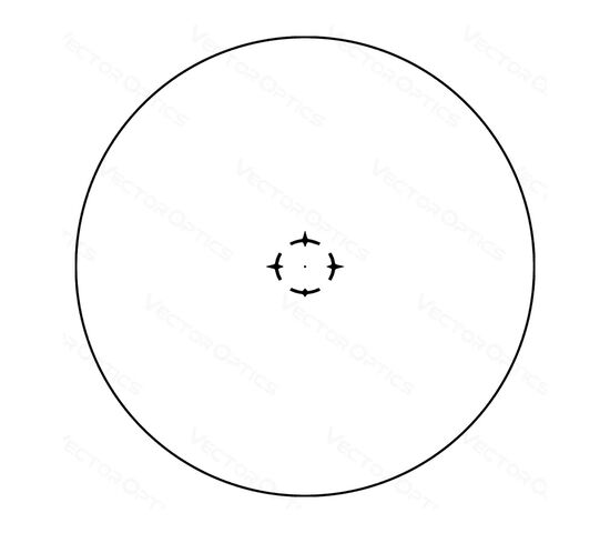 Оптический прицел Vector Optics Paragon 1x16 Micro Prism, фото , изображение 5
