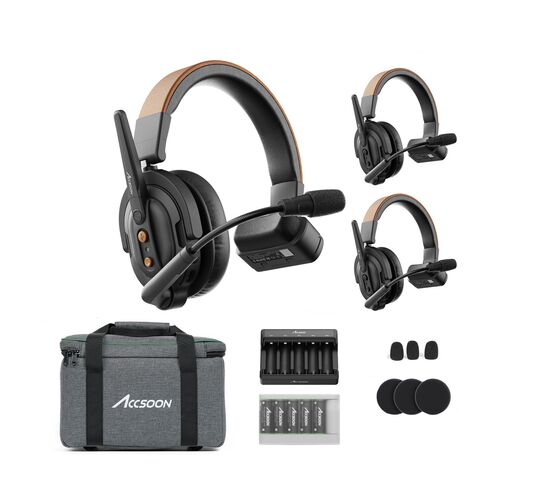Интерком система Accsoon CoMo SE MIC03-1H2R беспроводная, фото , изображение 9
