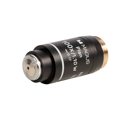 Объектив MAGUS 100PL60 W Plan 100х/1,10 ви ∞/0,17 H60 мм, фото , изображение 3