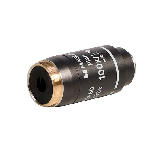 Объектив MAGUS 100PL60 W Plan 100х/1,10 ви ∞/0,17 H60 мм, фото , изображение 4