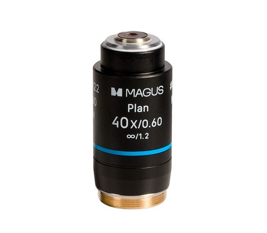 Объектив MAGUS 40PL60V Plan 40х/0,60 ∞/1,2 H60 мм, фото 