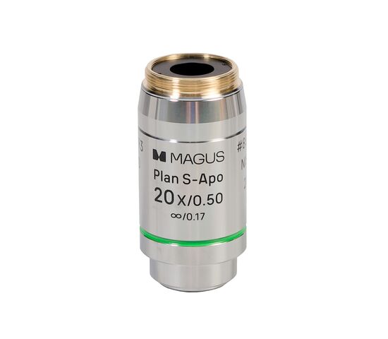 Набор объективов люминесцентных MAGUS FL S-APO60 PlanF S-Apo 4х/10х/20х/40х/100х ми ∞/0,17 H60 мм, фото , изображение 7