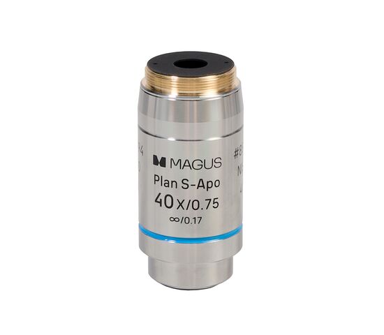 Набор объективов люминесцентных MAGUS FL S-APO60 PlanF S-Apo 4х/10х/20х/40х/100х ми ∞/0,17 H60 мм, фото , изображение 9