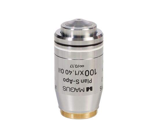 Набор объективов люминесцентных MAGUS FL S-APO60 PlanF S-Apo 4х/10х/20х/40х/100х ми ∞/0,17 H60 мм, фото , изображение 12