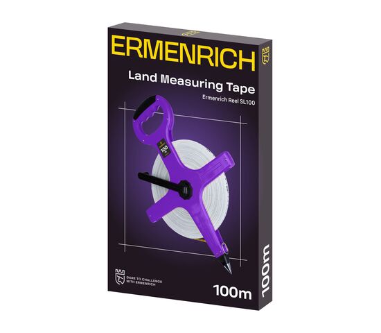 РУЛЕТКА ГЕОДЕЗИЧЕСКАЯ ERMENRICH REEL SL100, фото , изображение 2