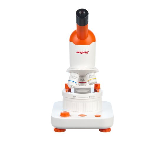 Микроскоп школьный Эврика M20 400х, фото , изображение 3