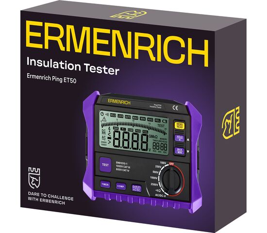 ТЕСТЕР ИЗОЛЯЦИИ ERMENRICH PING ET50, фото , изображение 2