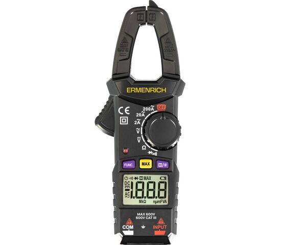 ТОКОИЗМЕРИТЕЛЬНЫЕ КЛЕЩИ ERMENRICH PING MK10, фото 