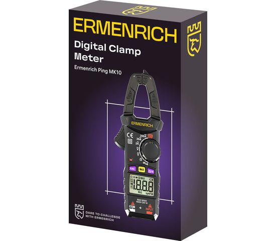 ТОКОИЗМЕРИТЕЛЬНЫЕ КЛЕЩИ ERMENRICH PING MK10, фото , изображение 2
