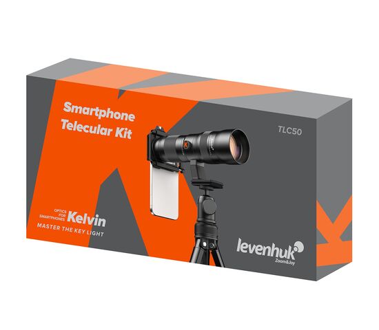 Набор с телекуляром для телефона Levenhuk Kelvin TLC50, фото , изображение 14