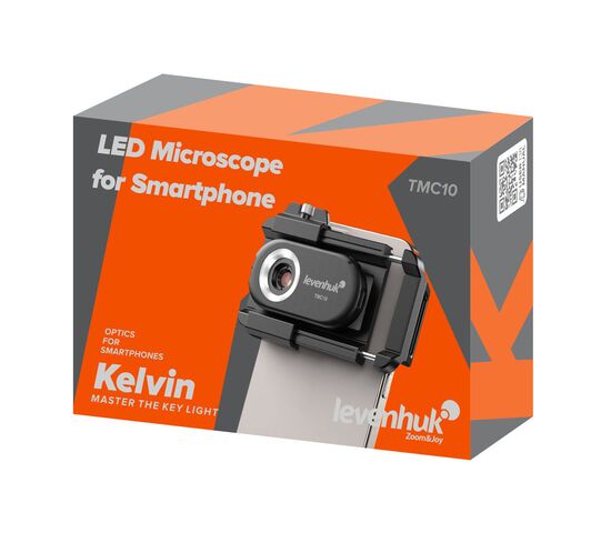 Микроскоп для телефона с подсветкой Levenhuk Kelvin TMC10, фото , изображение 2